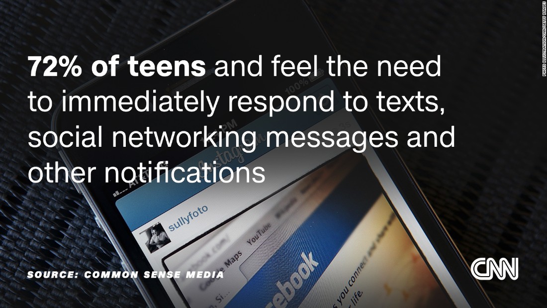 50% of teens feel addicted to their phones, poll says  CNN
