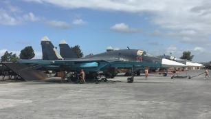 Russia flexes its military might in Syria
