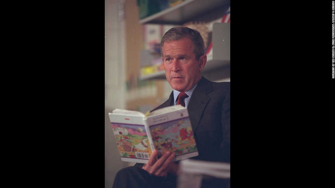 New photos show Bush on 9/11