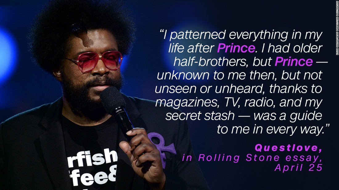 QuestLove has perhaps &lt;a href=&quot;https://www.youtube.com/watch?v=WfhoI6iX5ng&quot; target=&quot;_blank&quot;&gt;one of the best Prince stories ever, &lt;/a&gt;which has gone viral. The drummer/producer said he's patterned his life after the artist. 