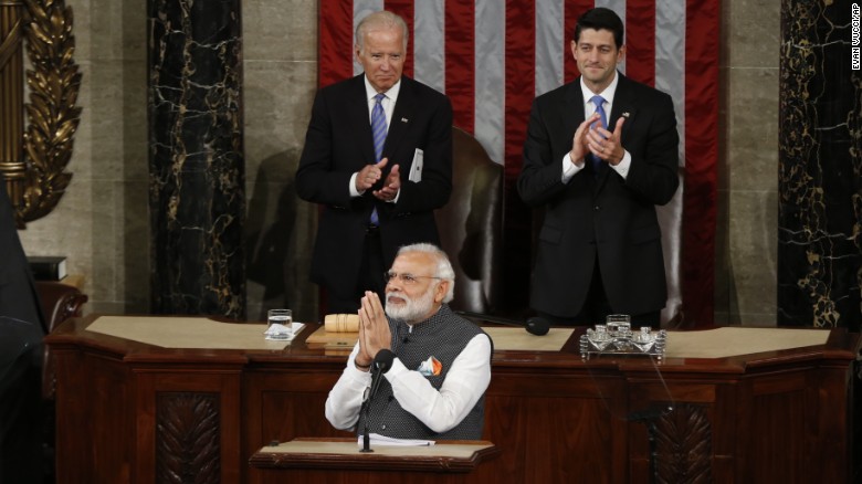 Image result for modi trump meeting