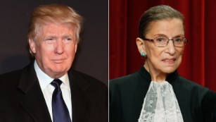 Ruth Bader Ginsburg, failed political pundit