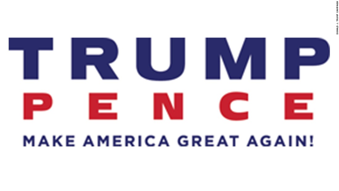 TrumpPence unveils modified logo CNNPolitics