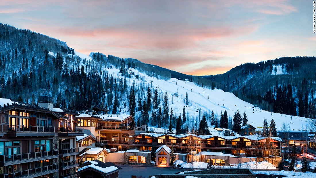 Manor Vail Lodge Perched On The Banks Of Gore Creek At The Base Of Vail