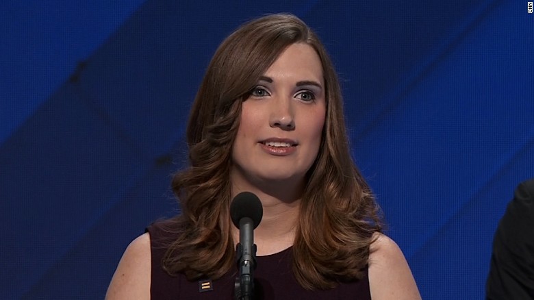 Former Wh Staffer Becomes First Transgender Woman To Address Dnc 0540