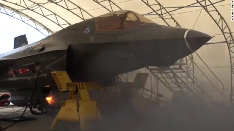 F-35 fighter jet fires 55 rounds per second