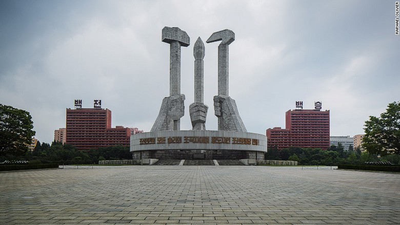 &quot;Completed in 1995, this monument is quite a recent structure yet very much follows the architectural line of Pyongyang. It&#39;s made from raw granite stone and radiates harshness, struggle and strength.&quot;