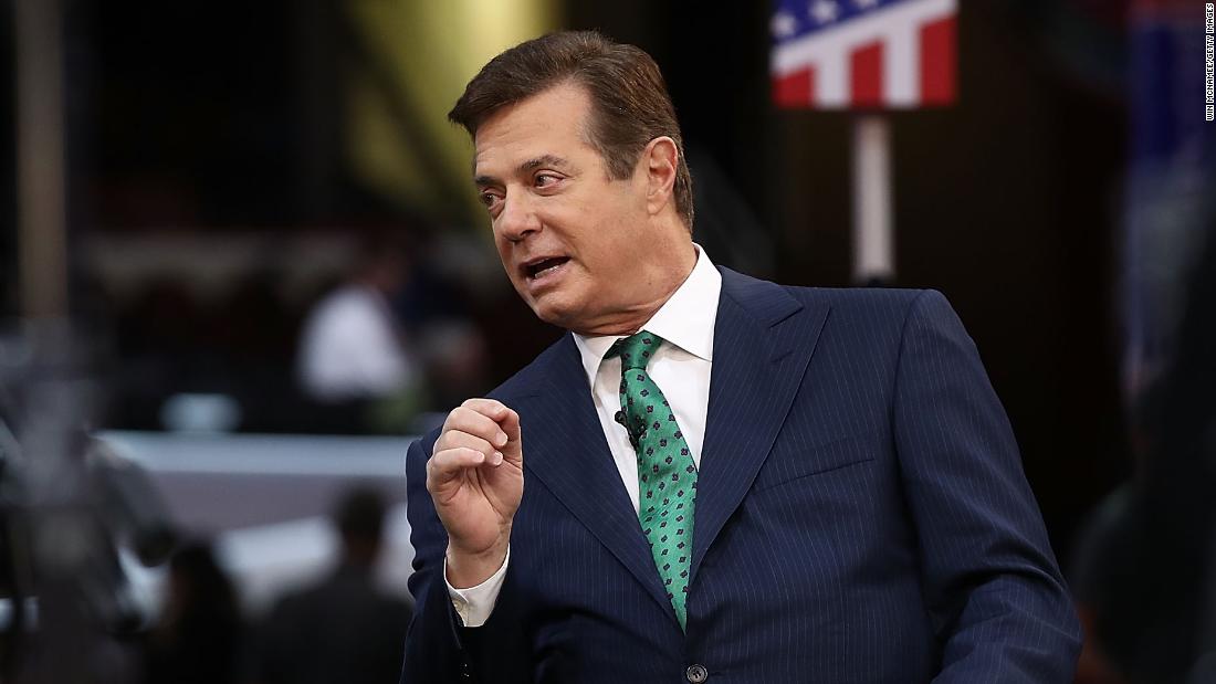 Manafort pushes back on report he worked to help Putin's government