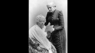 Elizabeth Cady Stanton, left, and Susan B. Anthony were lifelong friends and social reformers who campaigned for women&#39;s rights in the United States. The Seneca Falls Convention in 1848, organized by Stanton in her hometown of Seneca Falls, New York, was the first American gathering that specifically addressed a woman&#39;s right to vote. But it still took more than 70 years until women&#39;s suffrage became guaranteed by the U.S. Constitution, with the ratification of the 19th Amendment in August 1920.