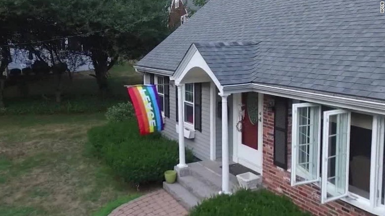 After Gay Couples Home Is Egged A Community Rallies