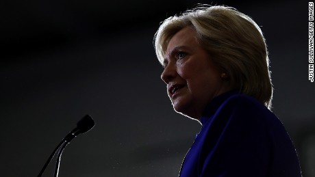 Hillary Clinton speaks during a campaign event at Frontline Outreach and Youth Center on September 21, 2016 in Orlando, Florida.