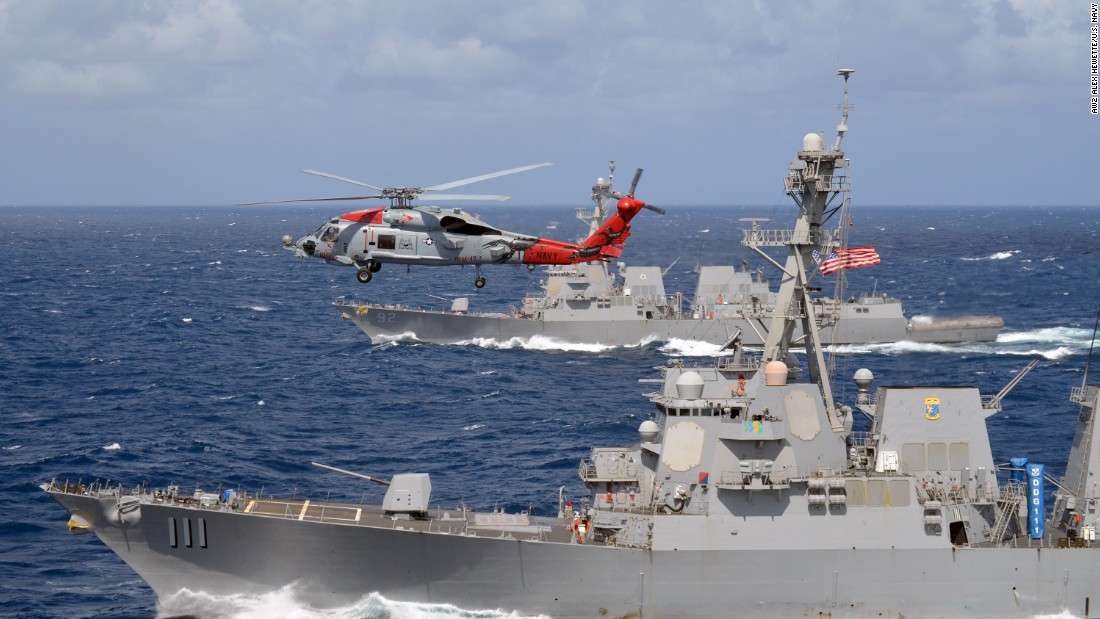 New show of force from U.S. and South Korean navies