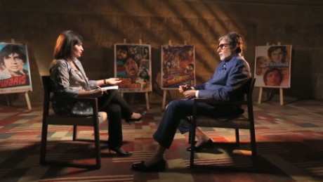 Mallika Kapur with  Amitabh Bachchan 