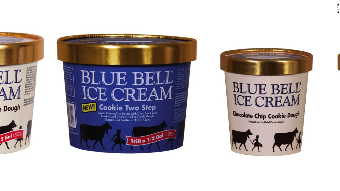 Blue Bell, Blue Bunny recall cookie dough ice cream