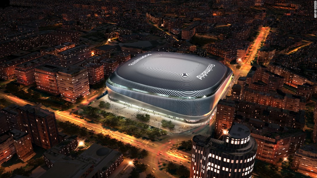 Real Madrid Spanish giant given goahead for stadium remodel