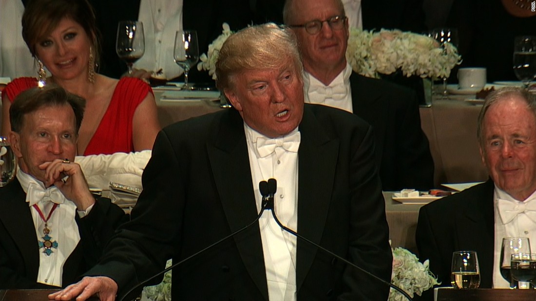 Donald Trump's entire speech at the Al Smith dinner CNN Video