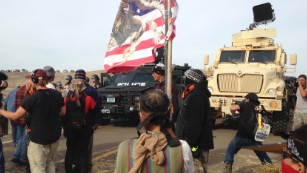 Police remove pipeline protesters