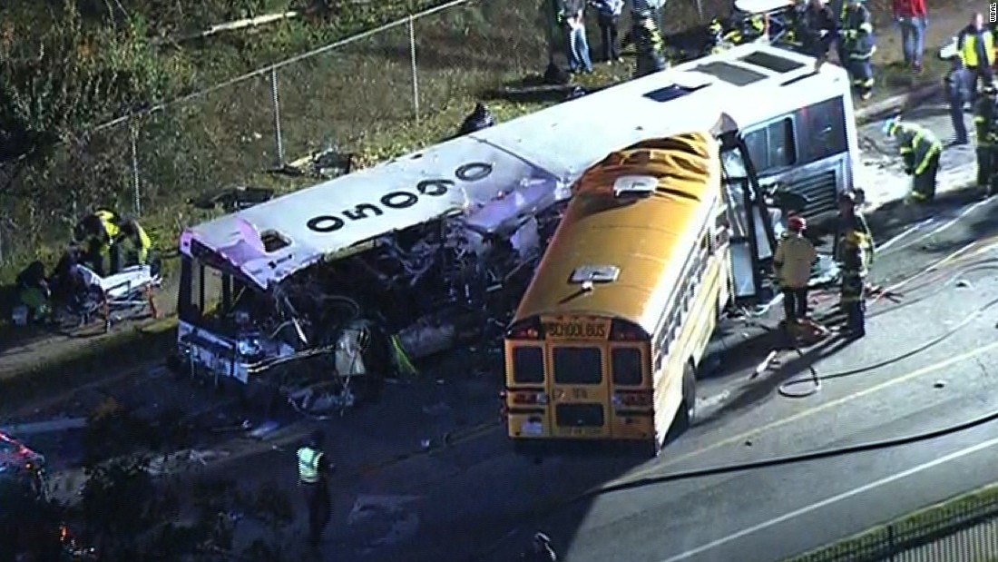 Baltimore School Bus Crash 6 Adults Killed 3345