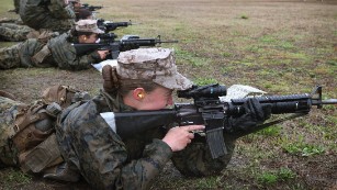 Military welcomes first women infantry Marines
