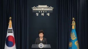 South Korean President Park accepts responsibility