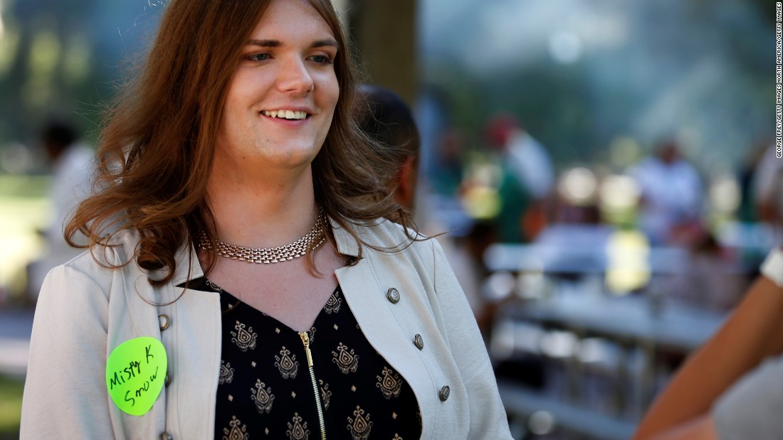 She's a transgender nominee for the US Senate. And she's from Utah.