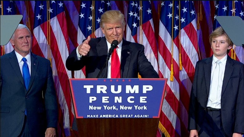 Donald Trumps Victory Speech Full Text Cnnpolitics 