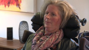 Hanneke de Bruijne of the Netherlands was diagnosed with ALS in 2008.