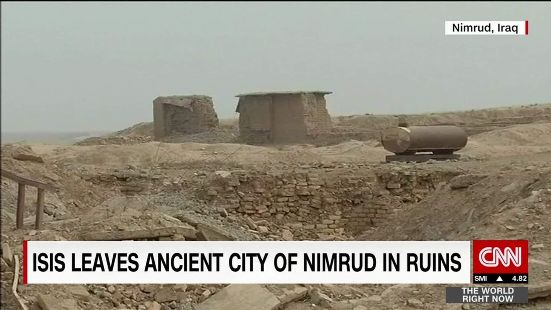 First Look At Ancient City Destroyed By ISIS - CNN Video