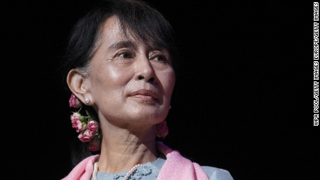 Myanmar's democracy icon on her nation's persecuted minority