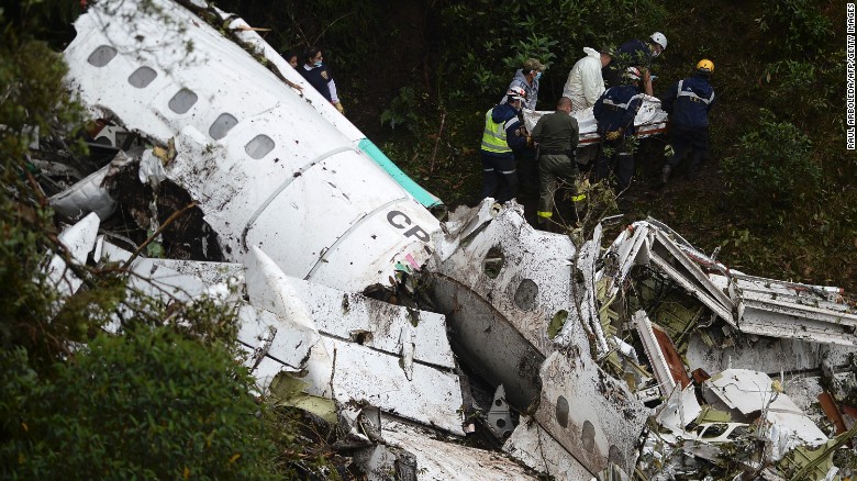 Image result for Chapecoense plane crash