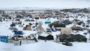 Veterans arriving to support Dakota pipeline protesters