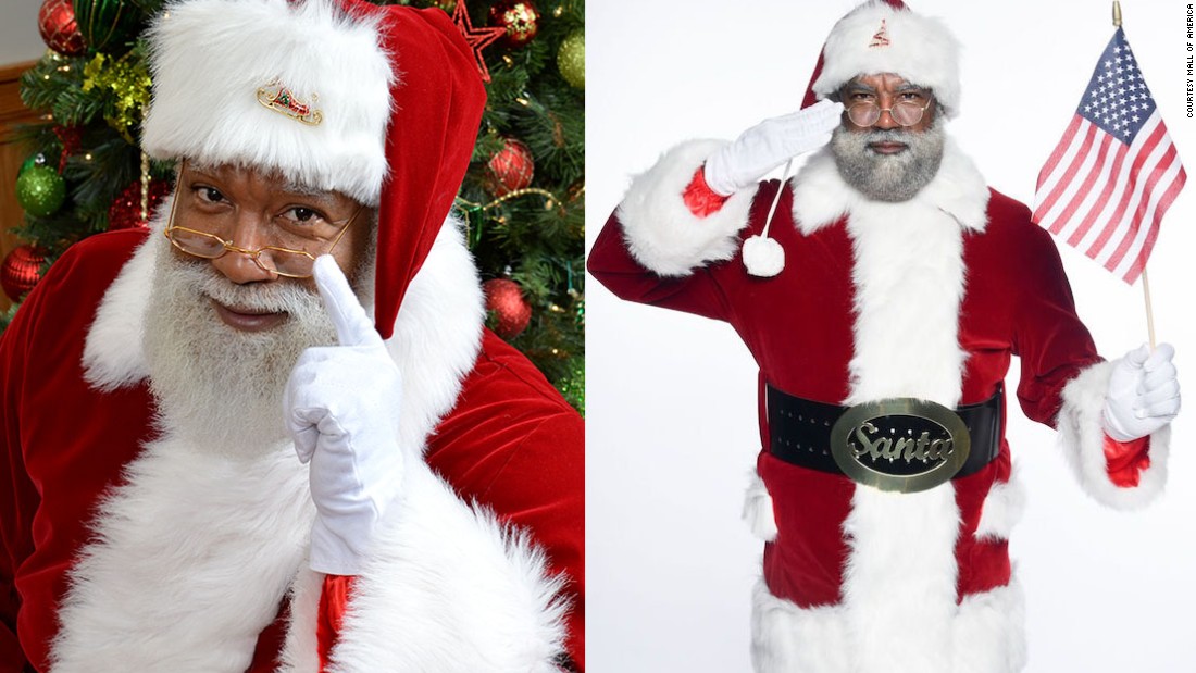 Mall of America hosts first black Santa