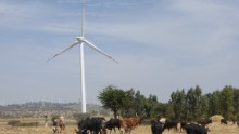 Ethiopia's largest wind farm is now the Adama II facility, with a capacity of 153 MW, but the government plans to inaugurate at least eight farms by 2020.