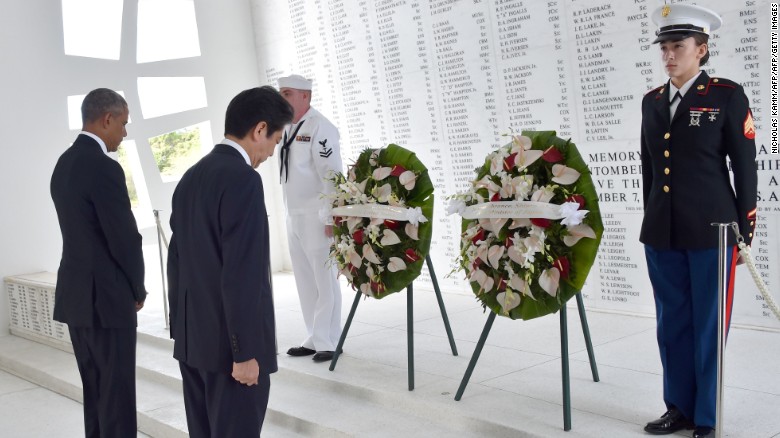 Abe first Japan PM to visit USS Arizona Memorial