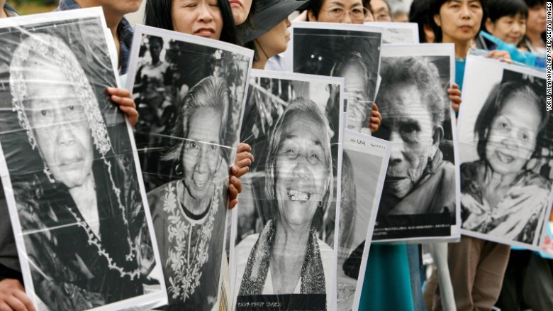 Former &#39;comfort woman&#39; recalls horrors 