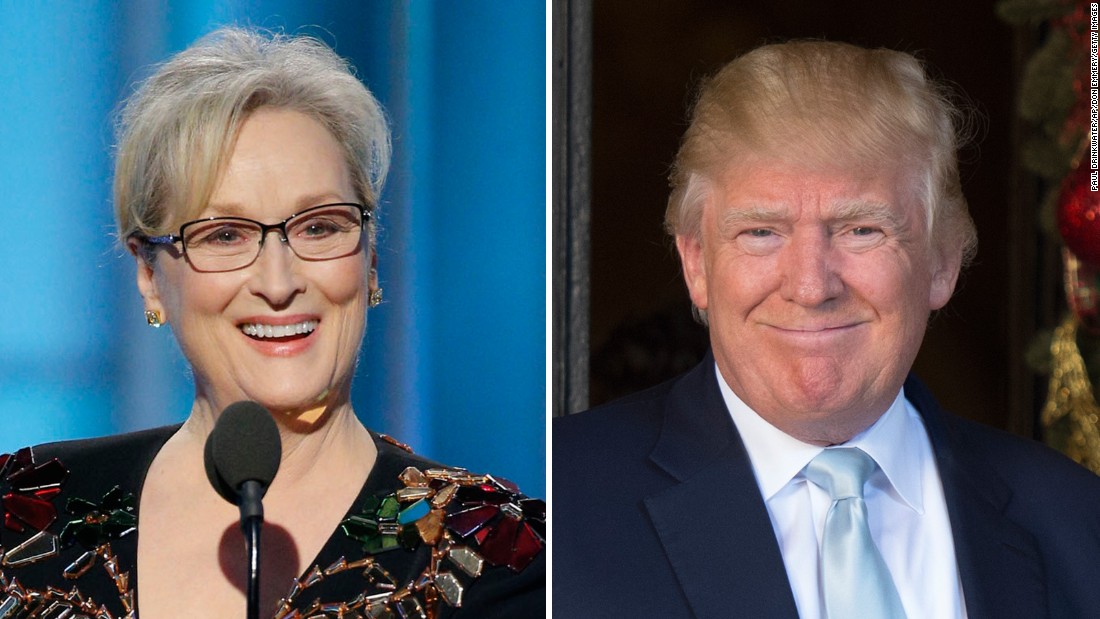 donald trump twitter meryl streep