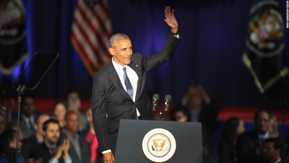 Barack Obama S Nostalgic Goodbye