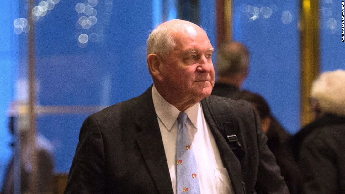 Source: Trump to tap Sonny Perdue for agriculture secretary