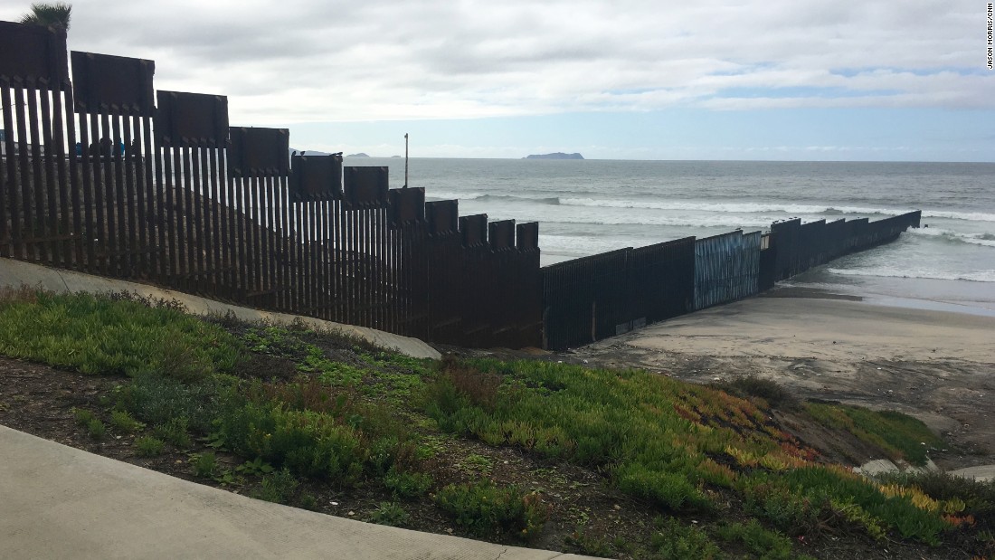 CaliforniaMexico border An everchanging border