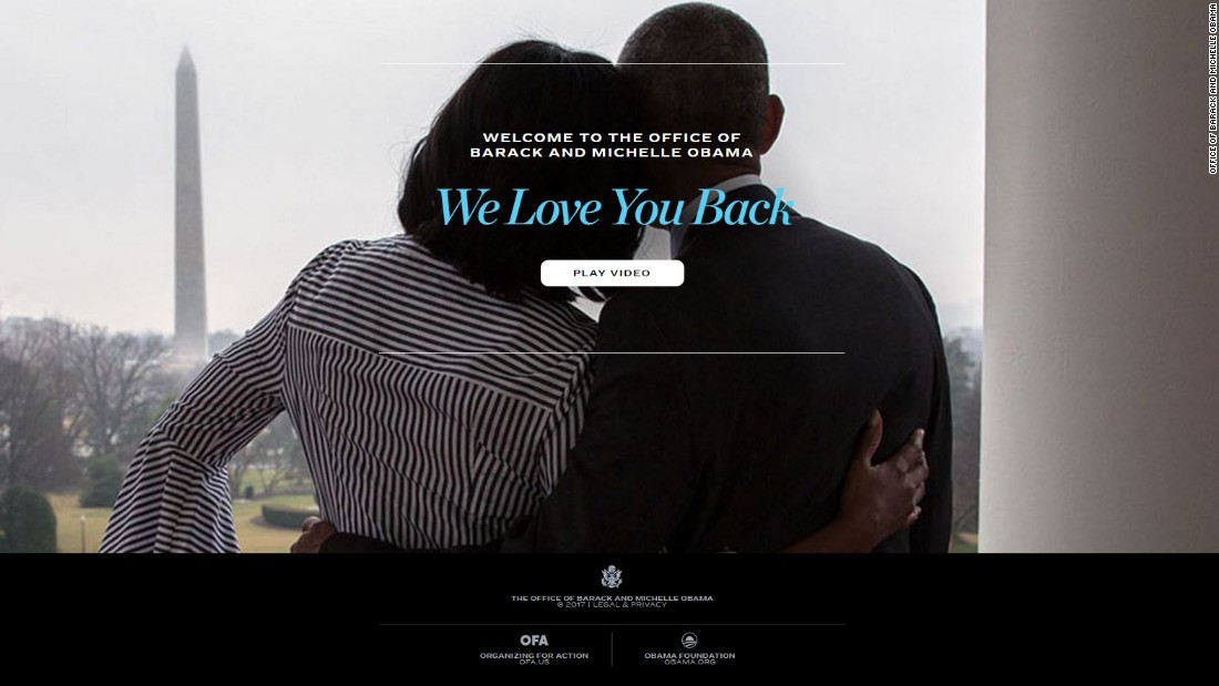 What happened to Obama's WH website?