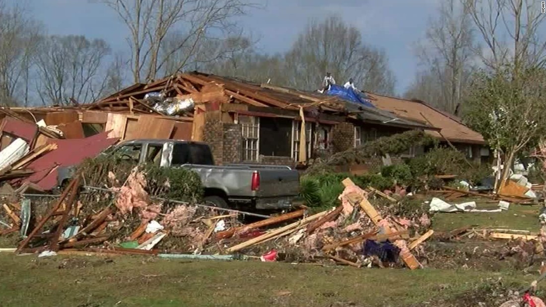 At least 12 dead in Georgia storms