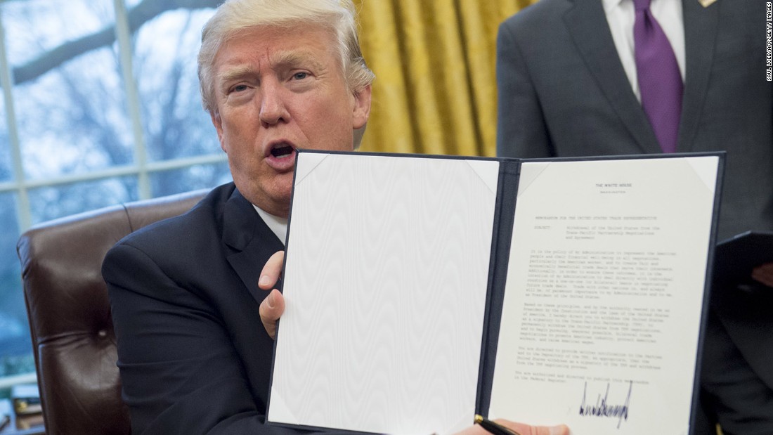 Trump’s TPP withdrawal: 5 things to know