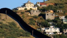 The border fence separates two sides of Nogales: Nogales, Mexico, on the right and Nogales, Arizona, on the left. In 2016, US Border Protection says it had 17,026 out of 19,828 agents posted along the Southwest border.