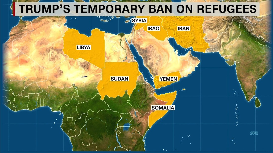 What it's like in the 7 countries on Trump's travel ban list