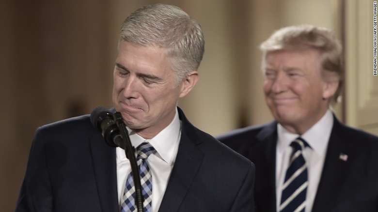 Supreme Court nominee Gorsuch calls Trump&#39;s tweets &#39;disheartening&#39;