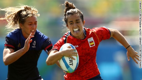 Sydney Sevens: Love at first sight for Spanish rugby star Patricia Garcia