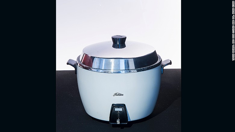 A rice cooker manufactured by Tokyo Shibaura Electric Co., Ltd. (Now Toshiba Corporation)