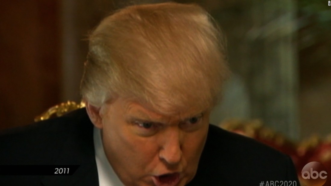 The Secret Behind Donald Trumps Hair Cnn Video