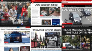 How CNN covered the terror attacks on the White House list