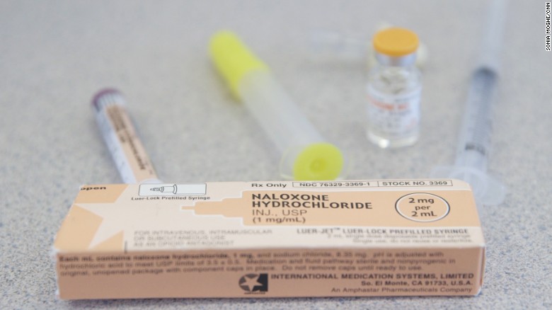 Naloxone is an antidote for an opioid overdose.